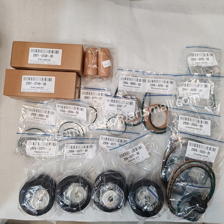 Unloading valve kit